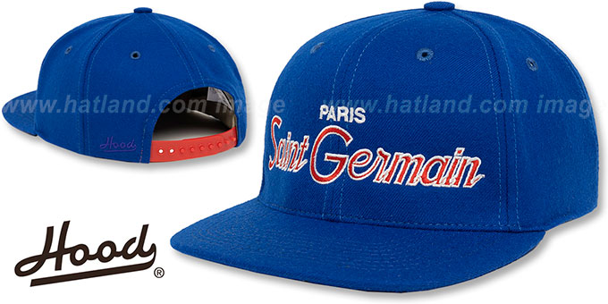 Hood 'PARIS SAINT GERMAIN SNAPBACK' Royal Hat