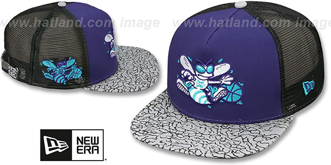 Hornets 'ELEPHANT-HOOK STRAPBACK' Hat by New Era