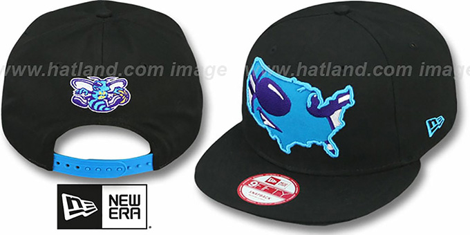 Hornets 'TEAM-INSIDER SNAPBACK' Black Hat by New Era