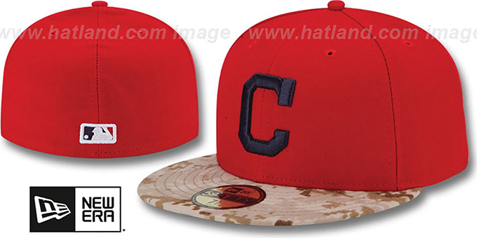 Indians '2015 STARS N STRIPES' Fitted Hat by New Era