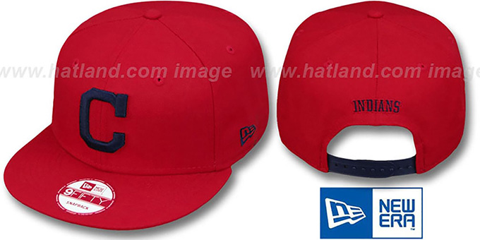 Indians 'REPLICA ALTERNATE-1 SNAPBACK' Hat by New Era