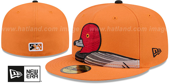 IronBirds 'THEME NIGHT' Orange Fitted Hat by New Era