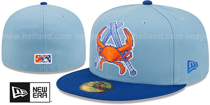 IronBirds 'THEME NIGHT' Sky-Royal Fitted Hat by New Era