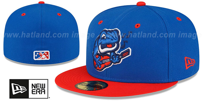 IronPigs 'COPA' Royal-Red Fitted Hat by New Era