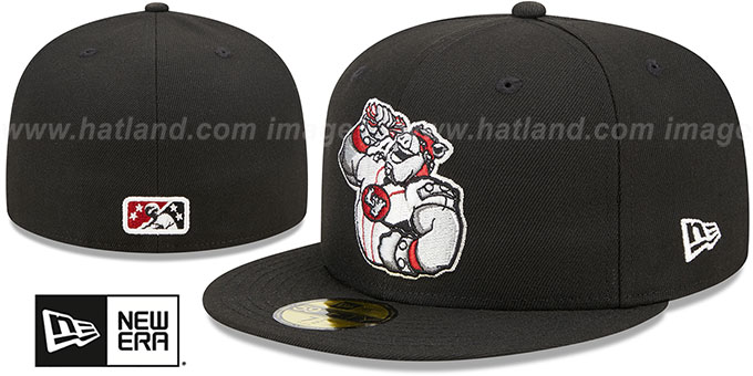 IronPigs 'MILB MARVEL DEFENDERS' Black Fitted Hat by New Era