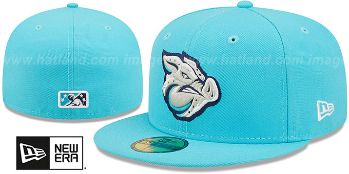 IronPigs 'THEME NIGHT' Blue Fitted Hat by New Era