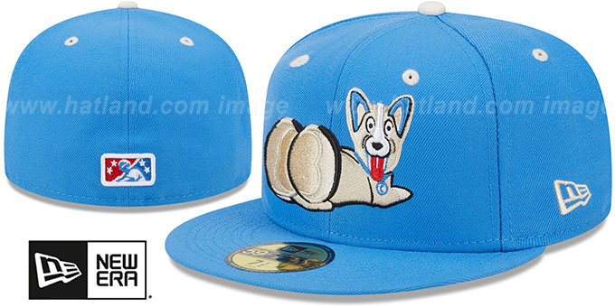 IronPigs 'THEME NIGHT' Blue Fitted Hat by New Era