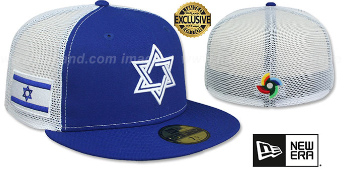 Israel '2023 WBC GAME MESH-BACK' Hat by New Era