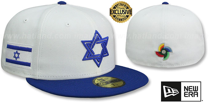 Israel '2023 WBC GAME' White-Royal Hat by New Era