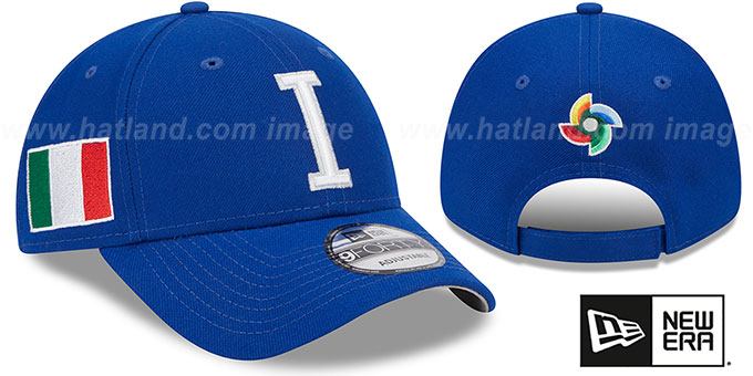 Italy '2023 WBC GAME STRAPBACK' Royal Hat by New Era