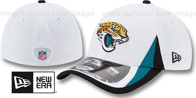 Jaguars '2013 NFL TRAINING FLEX' White Hat by New Era