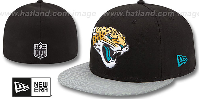 Jaguars '2014 NFL DRAFT' Black Fitted Hat by New Era