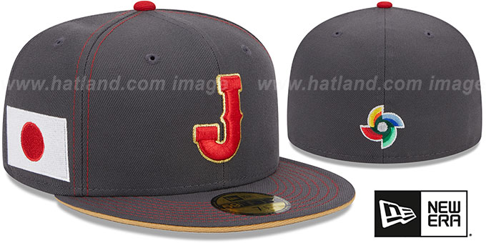 Japan '2023 WBC GAME' Charcoal Hat by New Era