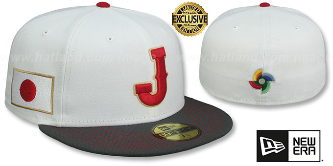 Japan '2023 WBC GAME' White-Grey Hat by New Era