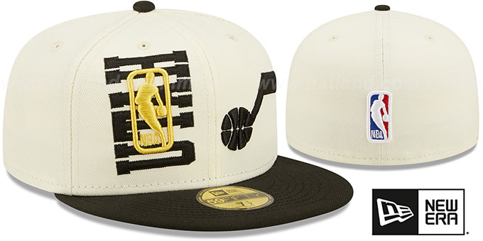 Jazz '2022 NBA DOUBLE WHAMMY DRAFT' Fitted Hat by New Era