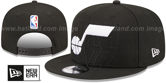 Jazz 2023 'NBA DRAFT SNAPBACK' Black Hat by New Era