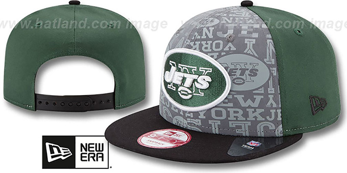 Jets '2014 NFL DRAFT SNAPBACK' Green-Black Hat by New Era