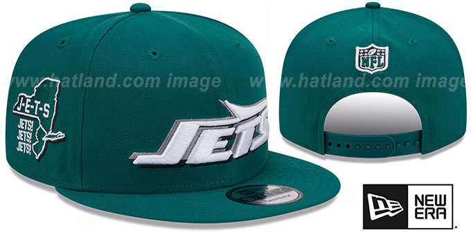 Jets 2024 'NFL DRAFT SNAPBACK' Green Hat by New Era