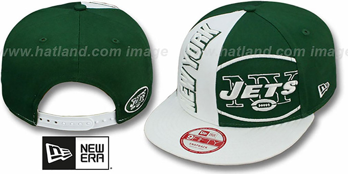 NY Jets 'NE-NC DOUBLE COVERAGE SNAPBACK' Hat by New Era