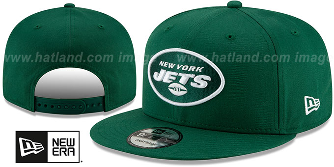 Jets 'TEAM-BASIC SNAPBACK' Green Hat by New Era