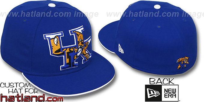 Kentucky 'INSIDER BIG-ONE' Royal Fitted Hat by New Era