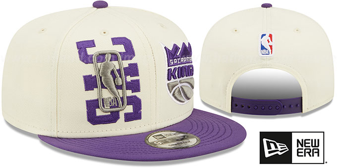 Kings '2022 NBA DOUBLE WHAMMY DRAFT SNAPBACK' Hat by New Era