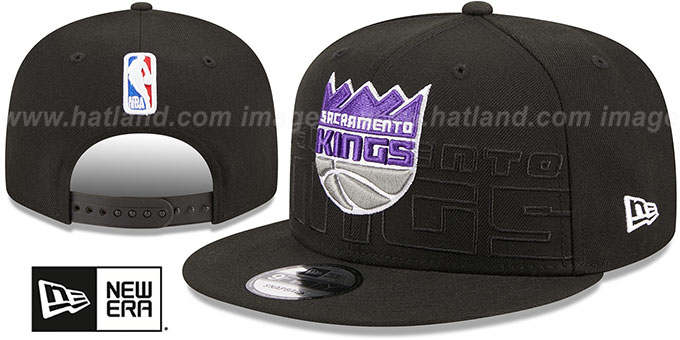 Kings 2023 'NBA DRAFT SNAPBACK' Black Hat by New Era