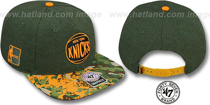 Knicks 'COLONEL POTTER' Adjustable Hat by Twins 47 Brand