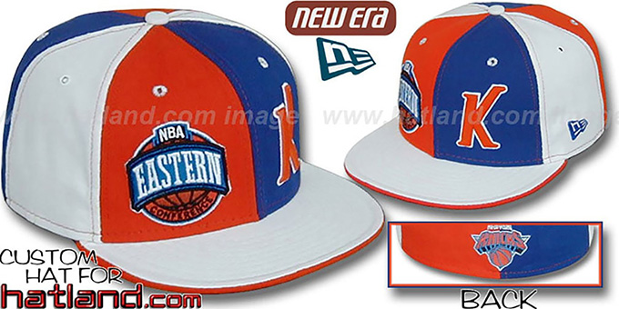 Knicks CONFERENCE 'DOUBLE WHAMMY' Fitted Hat by New Era