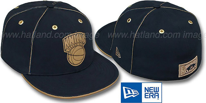 Knicks 'HW NAVY DaBu' Fitted Hat by New Era