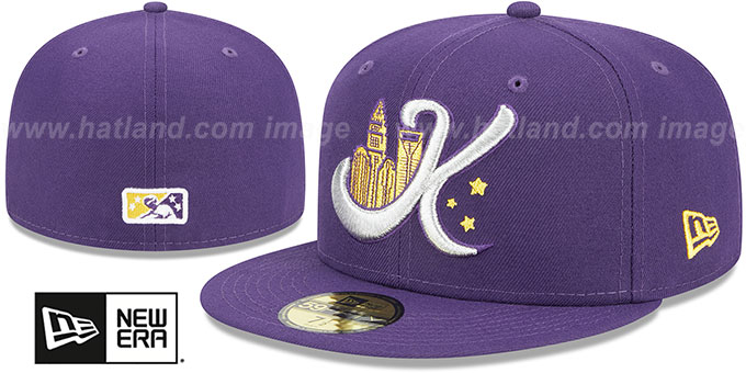 Knights 'THEME NIGHT' Purple Fitted Hat by New Era