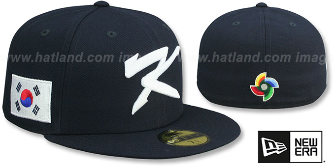 Korea '2023 WBC GAME' Navy Hat by New Era