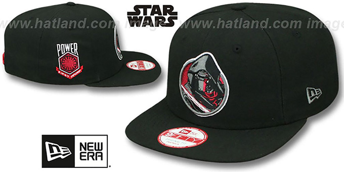 Kylo Ren 'RETROFLECT SNAPBACK' Black Hat by New Era