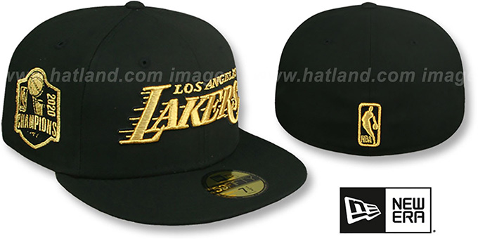 lakers new era hat