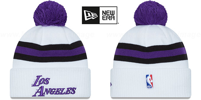 Lakers '22-23 CITY-EDITION' Knit Beanie Hat by New Era