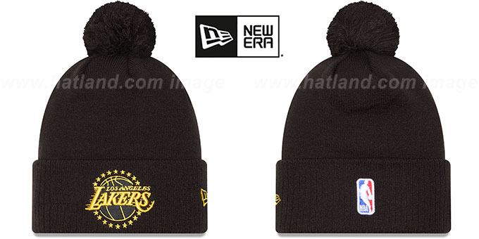 Lakers 24-25 'ALTERNATE CITY-EDITION' Knit Beanie Hat by New Era