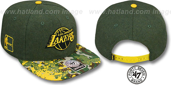 Lakers 'COLONEL POTTER' Adjustable Hat by Twins 47 Brand