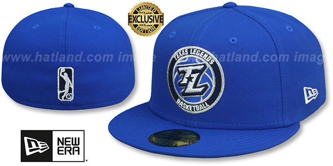 Legends 'NBA G-LEAGUE' Blue Fitted Hat by New Era