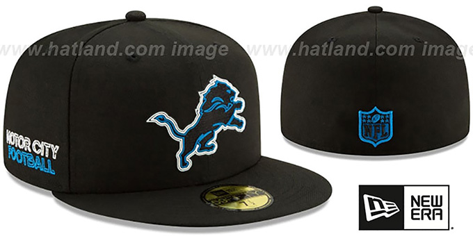 Lions '2020 NFL VIRTUAL DRAFT' Black Fitted Hat by New Era