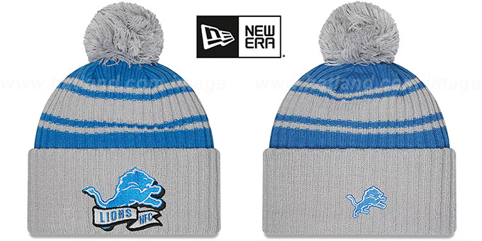 Lions '2022 NFL ALTERNATE SIDELINE' Knit Beanie Hat by New Era