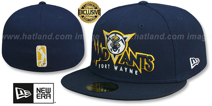 Mad Ants 'NBA G-LEAGUE' Navy Fitted Hat by New Era