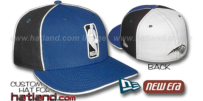 Magic 'LOGOMAN-2' Royal-Black-White Fitted Hat by New Era