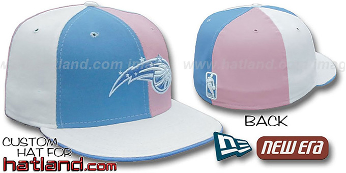 Magic 'PINWHEEL' Columbia-Pink-White Fitted Hat by New Era