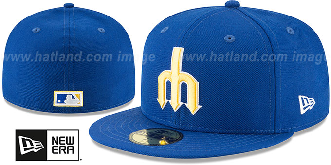 Mariners 1977 'TURN-BACK-THE-CLOCK' Fitted Hat by New Era