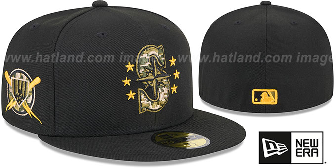 Mariners 2024 ARMED FORCES 'STARS N STRIPES' Hat by New Era