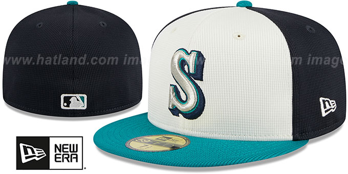 Mariners 2024 'BATTING PRACTICE' Fitted Hat by New Era