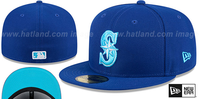 Mariners 2024 'FATHERS DAY' Fitted Hat by New Era