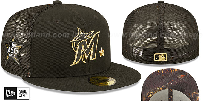 Marlins '2022 MLB ALL-STAR GAME' Black Fitted Hat by New Era