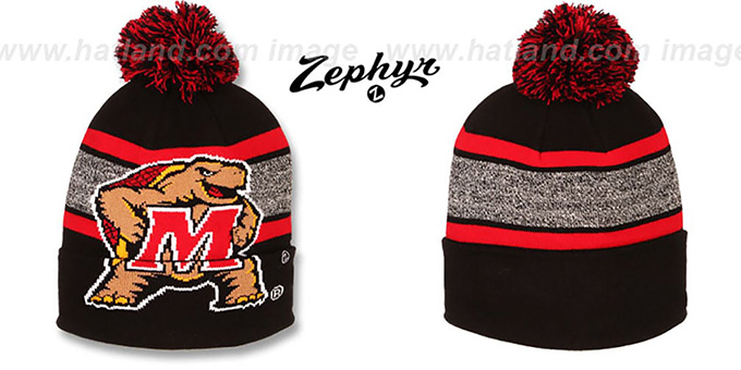 Maryland 'SPLIT BIGGIE LOGO' Knit Beanie Hat by Zephyr