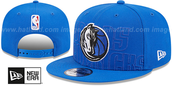 Mavericks 2023 'NBA DRAFT SNAPBACK' Royal Hat by New Era